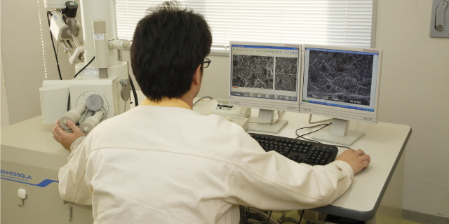 Observation and analysis using electron microscopes